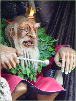 Close-up van de nieuwe gedaante van de trol -|- Foto: Friso Geerlings  het WWCW 2005