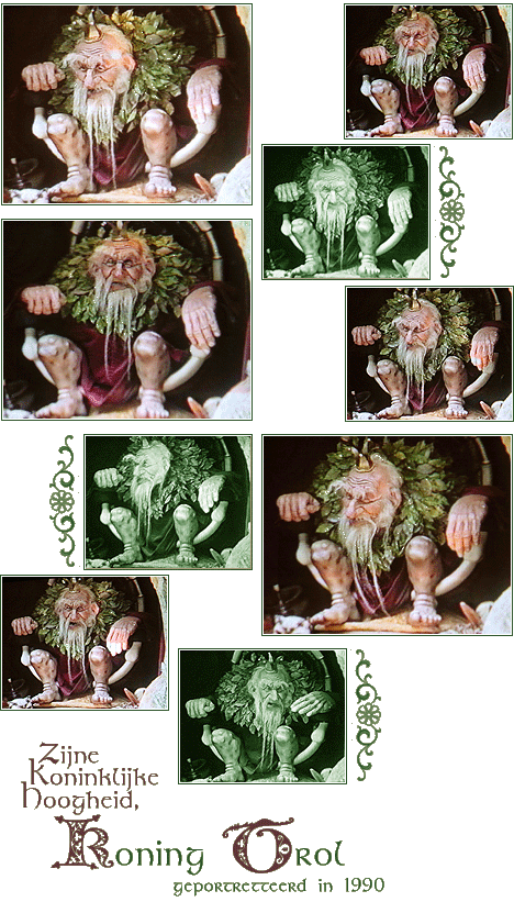 Portret van de eerste versie van Z.K.H. Koning Trol -|- Foto's: Friso Geerlings  het WWCW 2005
