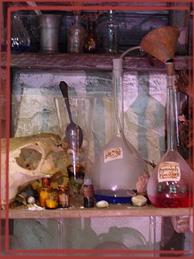 Alchemische prularia van Repelsteeltje -|- Foto: Friso Geerlings  Het WWCW 2003